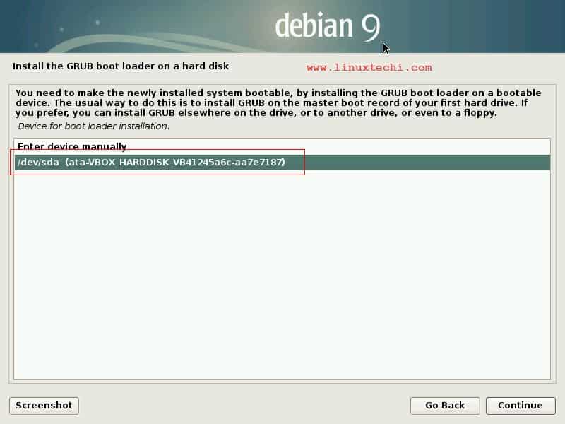 Hard-Drive-Bootloader-Debian9