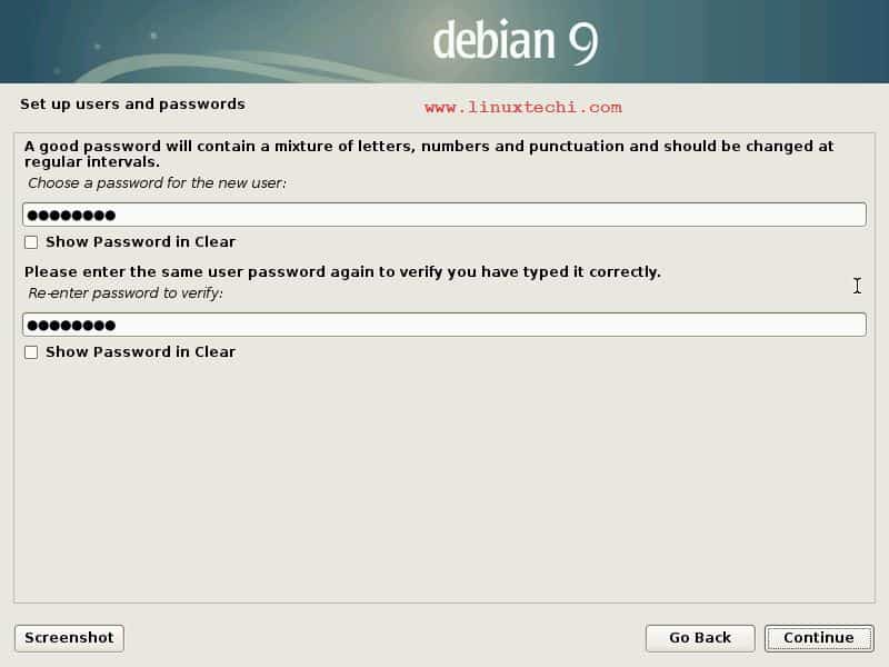 LocalUser-Password-Debian9-Installation