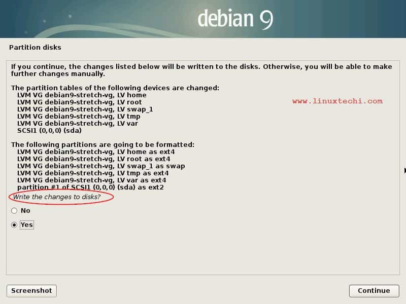 Write-Changes-to-Disk-Debian9-Installation