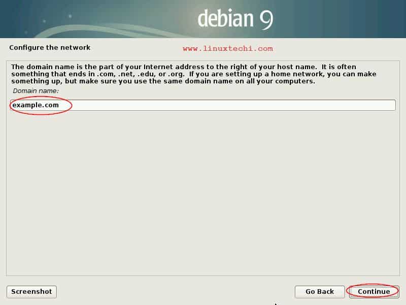domainname-debian9-installation