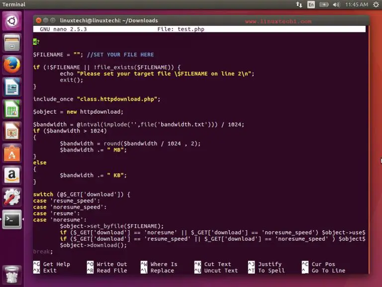 nano text editor nano text editor