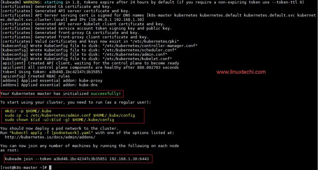 kubeadm-init-output
