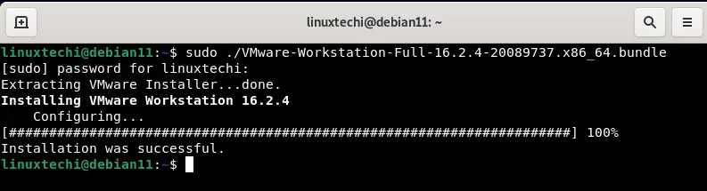 Execute-VMware-Workstation-Bundle-Debian