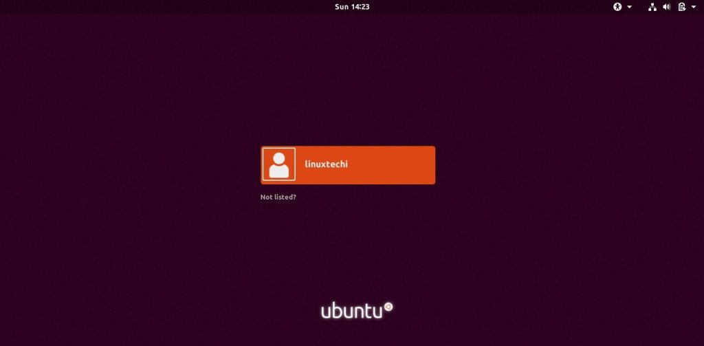 Login-Screen-Ubuntu17-10