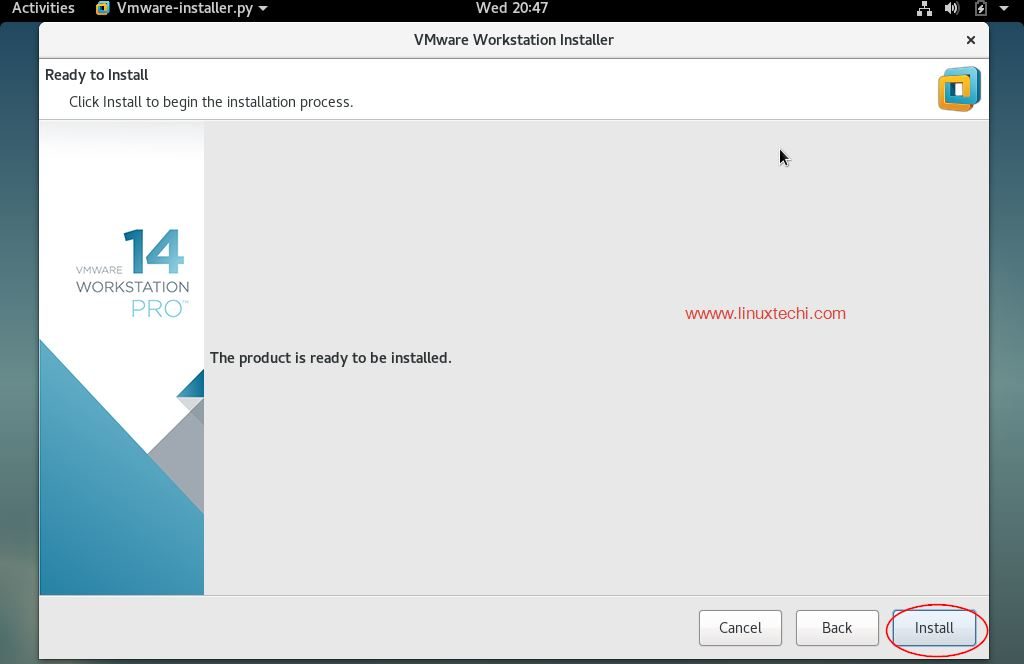 Product-Ready-Install-Debina9-VMware-Workstation