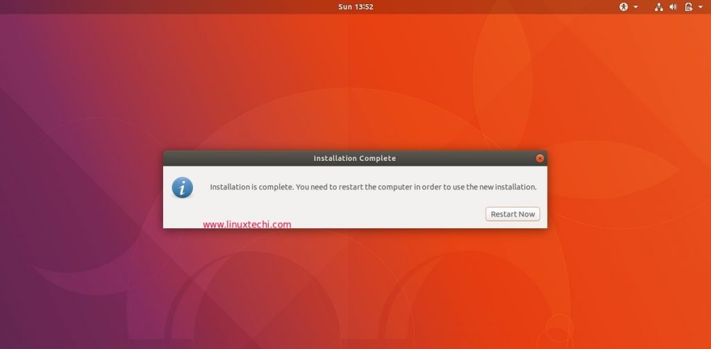 Ubuntu17-10-Installation-Completed