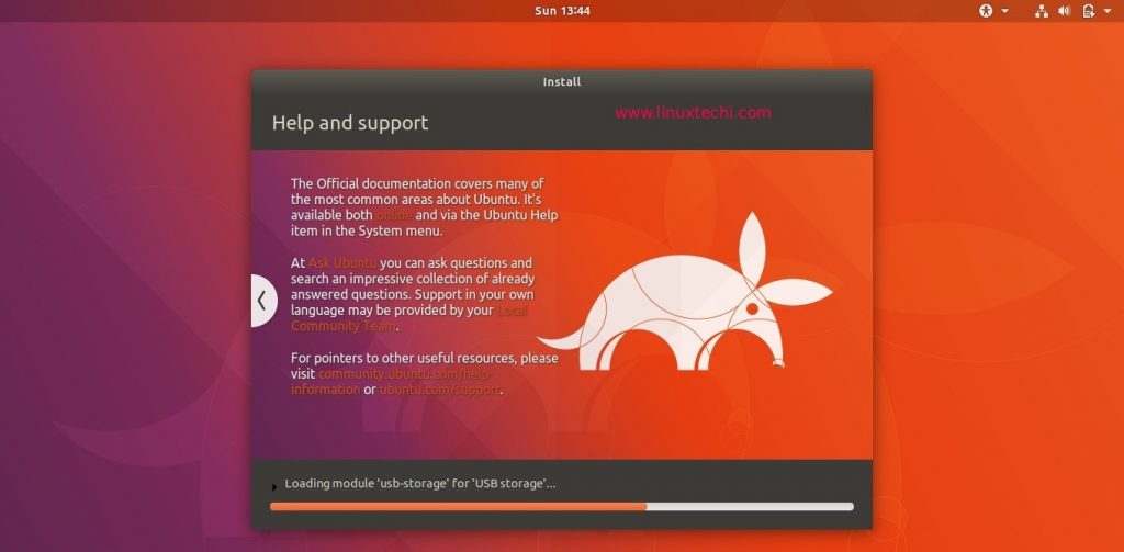 Ubuntu17-10-Installation-Progress