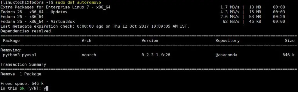dnf-autoremove-command