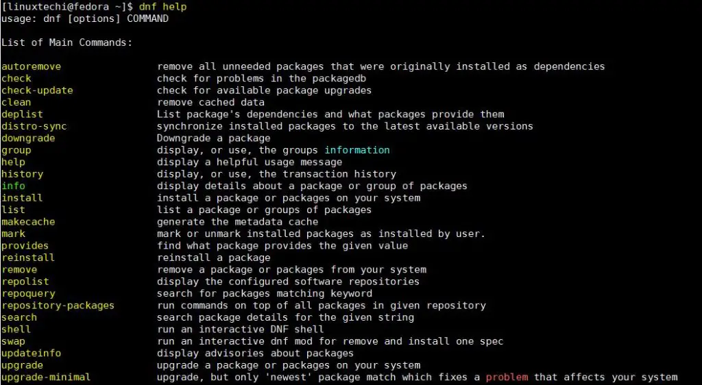 dnf-help-command