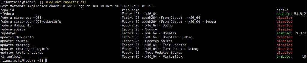 dnf-repolist-all-command