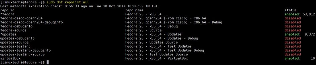 dnf-repolist-all-command