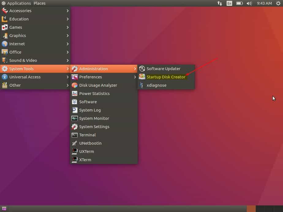 boot pc from usb ubuntu