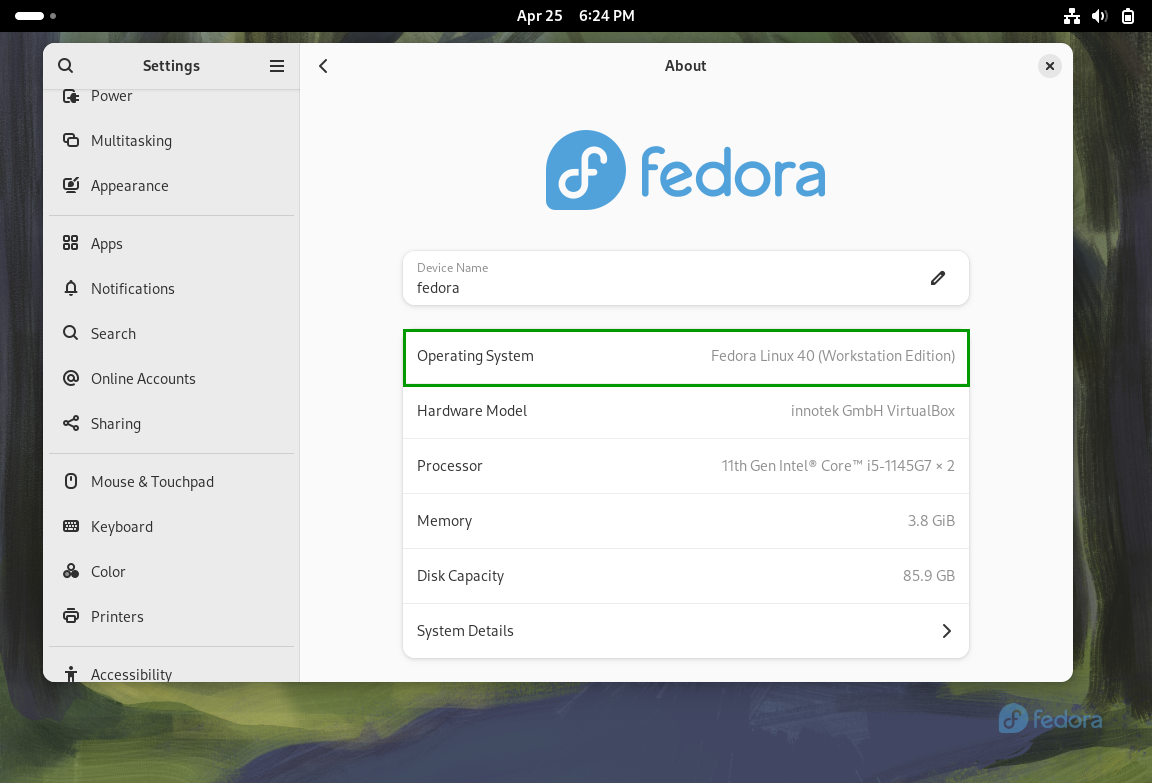 Check-Fedora-Version-Post-Upgrade
