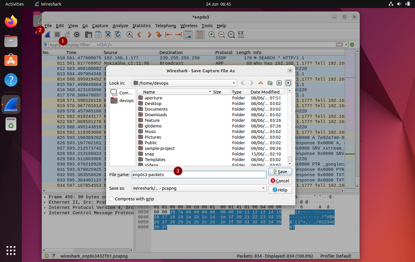 Save-Captured-Packets-Wireshark-Ubuntu