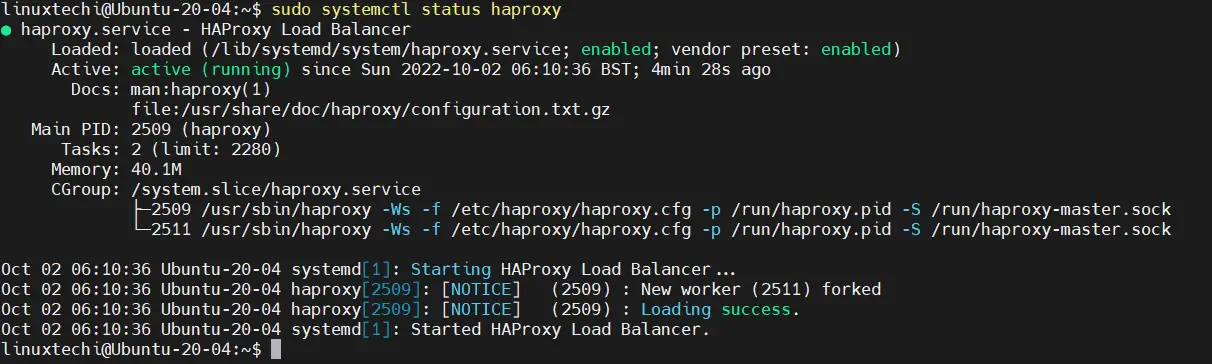 Haproxy-Service-Status-Ubuntu-20-04
