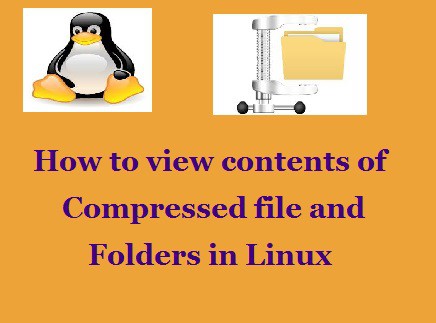 View-Contnet-Linux-Compressed-Files-folders