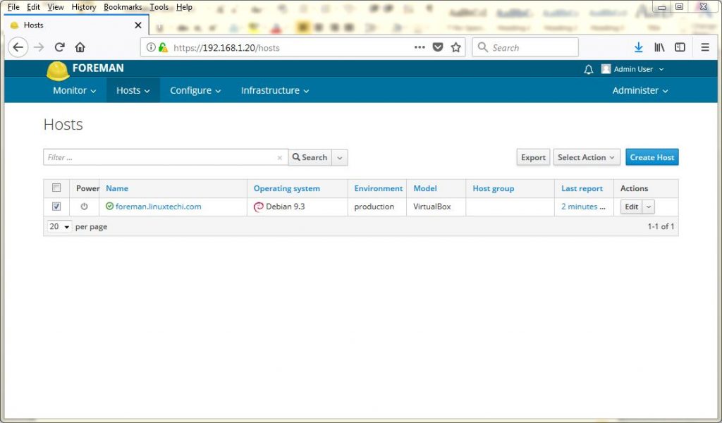 All-Hosts-Foreman-GUI-Debian9