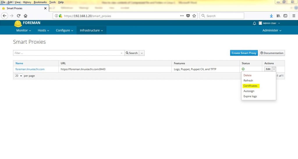 Foreman-Smart-Proxies-Certificates