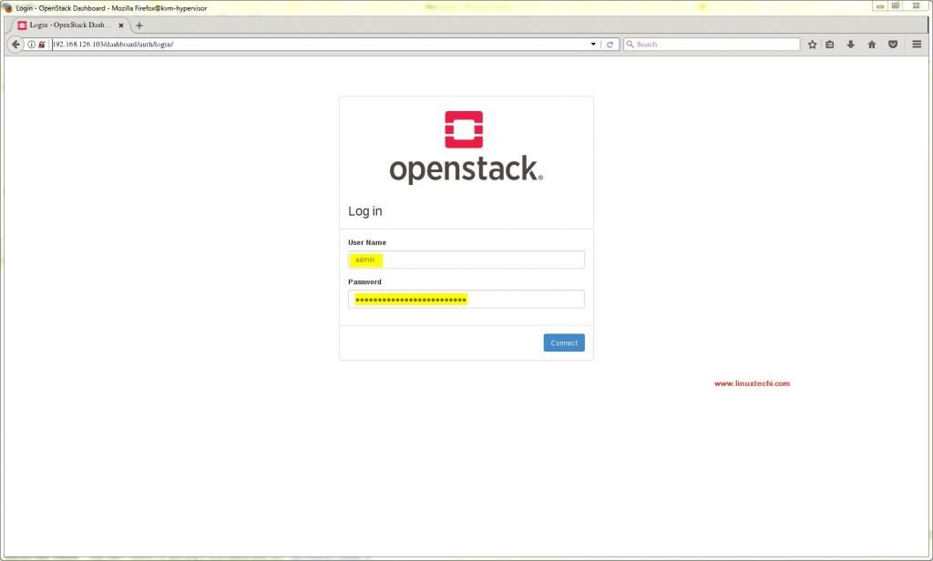 Login -OpenStack-Dashboard-TripleO