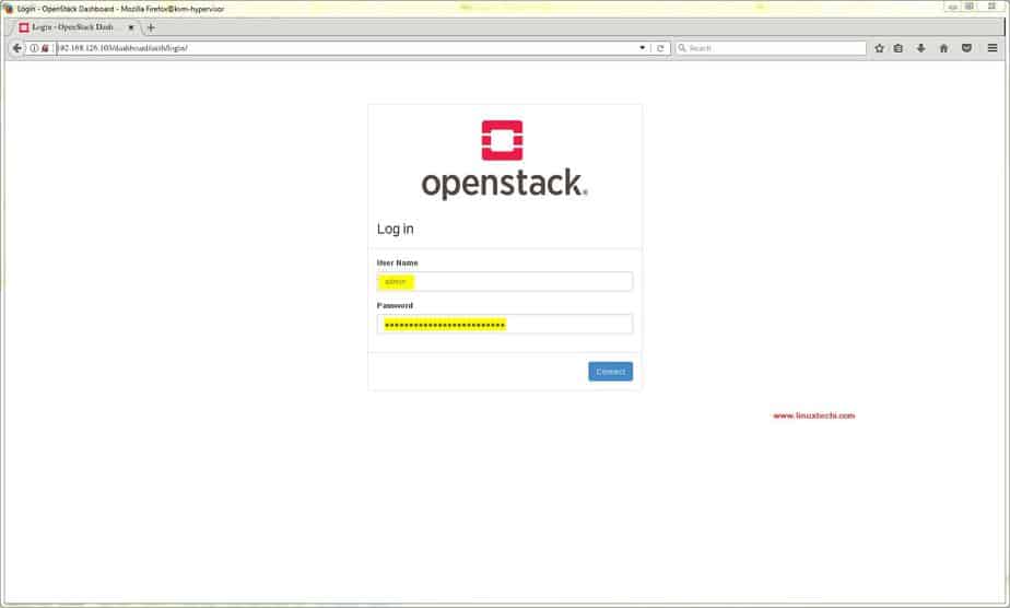 Login -OpenStack-Dashboard-TripleO