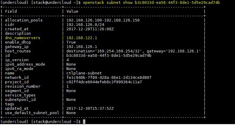 openstack-subnet-show-command