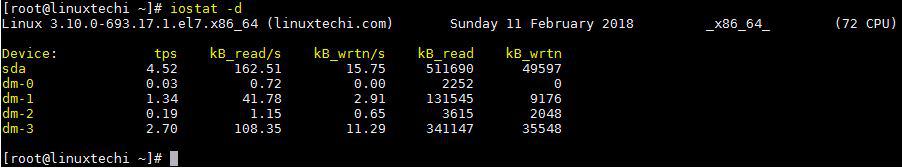 device-statistics-iostat-command