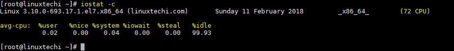 iostat-cpu-utilization