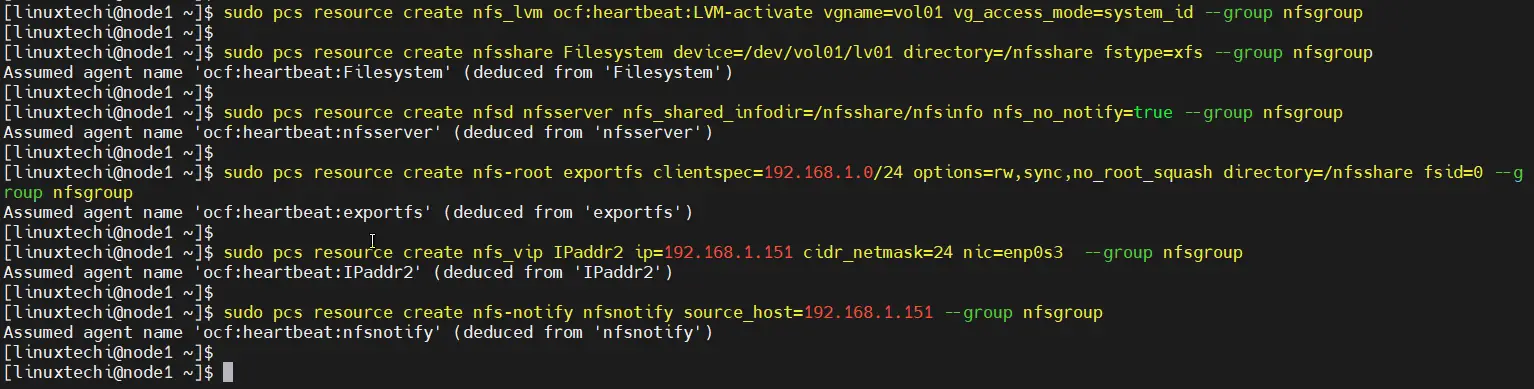 Setup High Availability NFS Cluster on RHEL 9