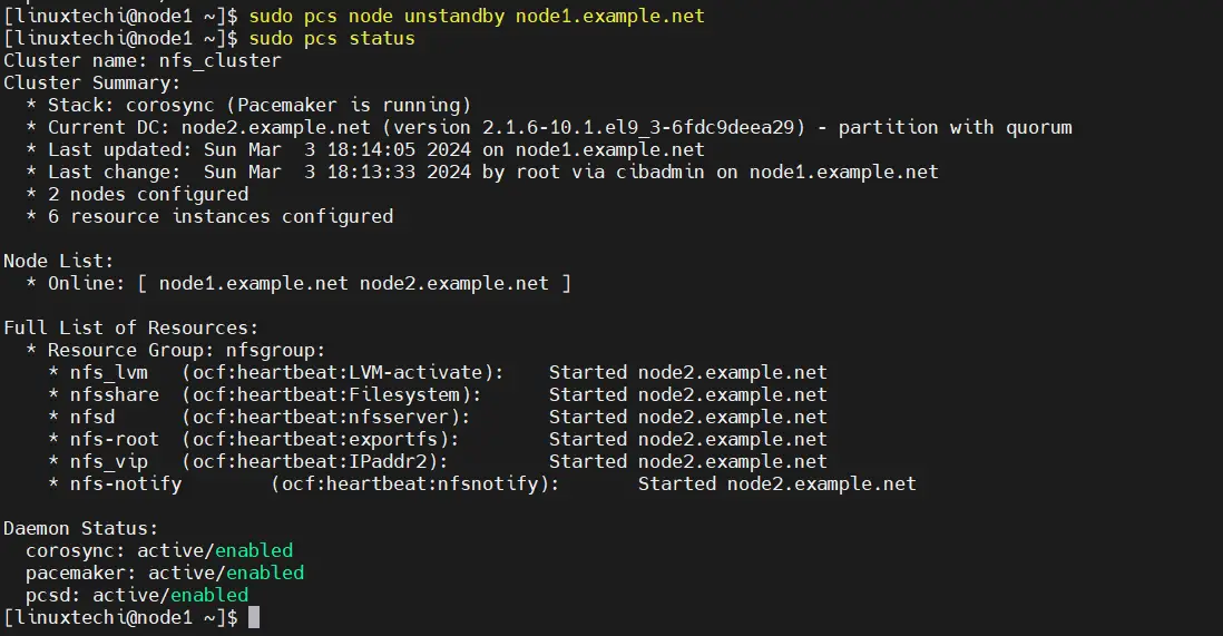 pcs-node-unstandby-rhel9