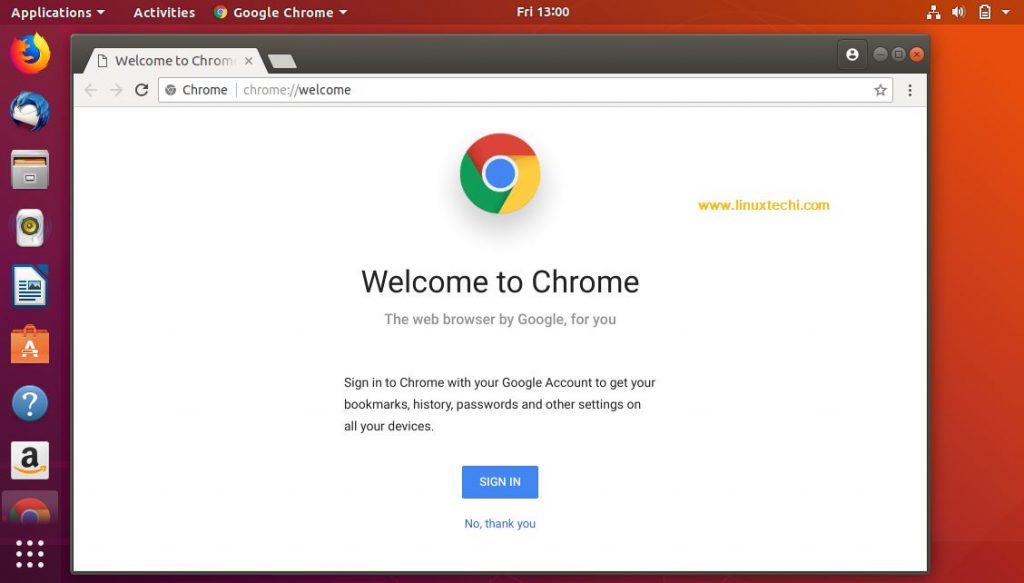 Google-chrome-Ubuntu18-04