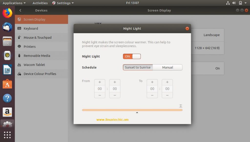Night-Light-Mode-Ubuntu18-04