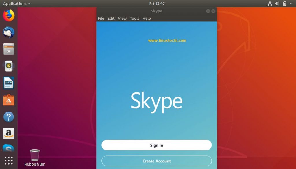 Skype-Ubuntu18-04