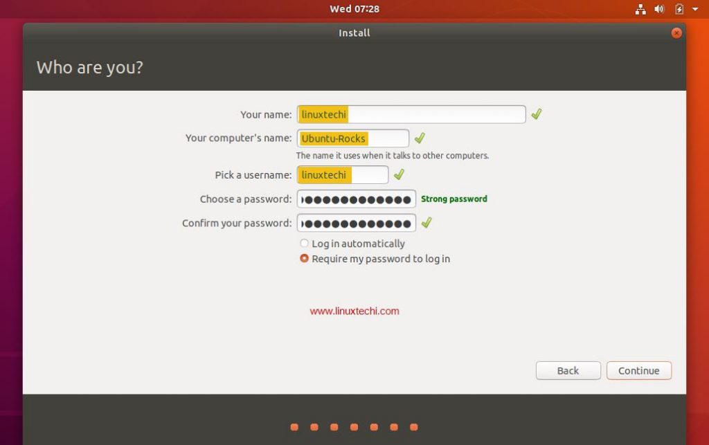UserName-Hostname-Password-Ubuntu18-04