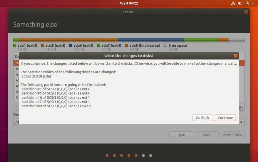 Write-Changes-disk-ubuntu18-04