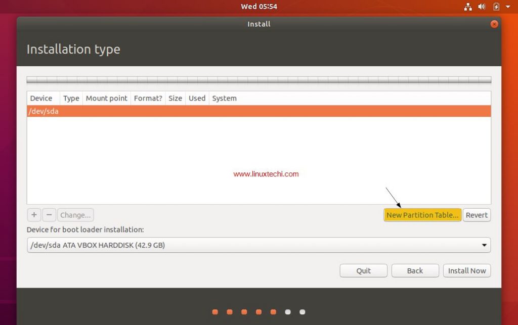 create-new-partitiontable-ubuntu18-04