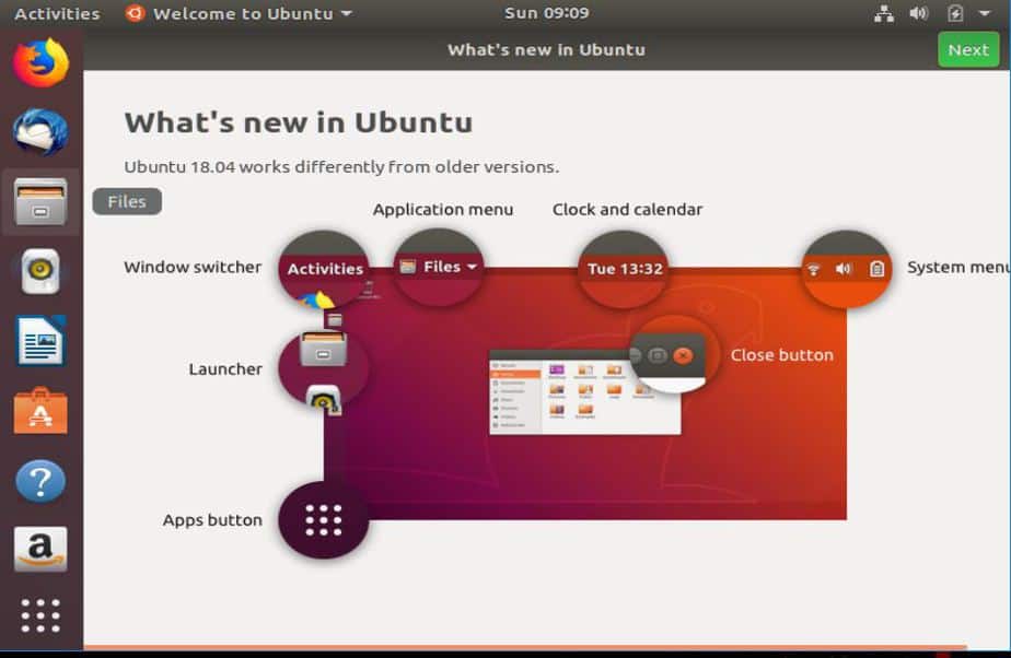 Ubuntu18-04-Gnome-Desktop