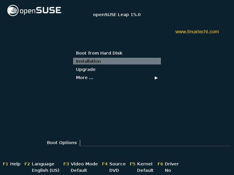 openSUSE-Leap15-Installation-Option