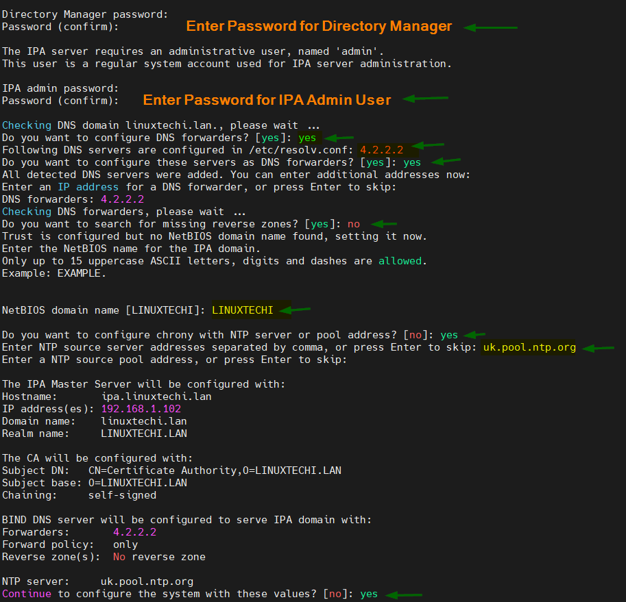 IPA-Install-Directory-Manager-IPA-Admin-Password