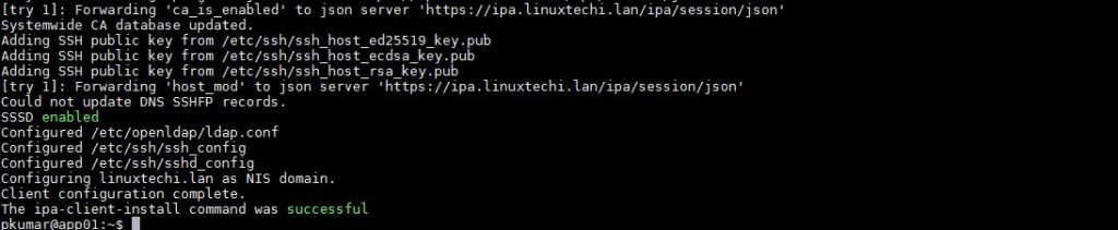 ipa-client-install-ubuntu18-part2