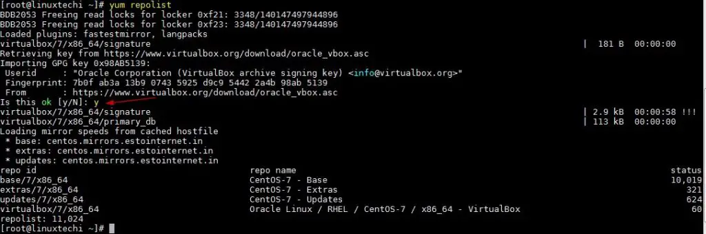 yumrepo-list-centos7-virtualbox6