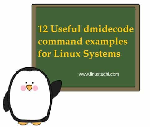 Dmidecode-examples-linux