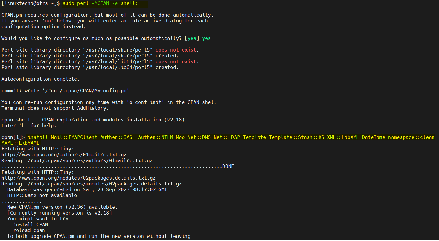 Perl-Modules-Check-OTRS-CentOS7