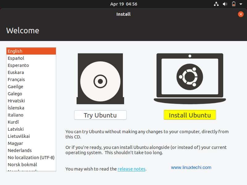 Choose-Install-Ubuntu-19-04