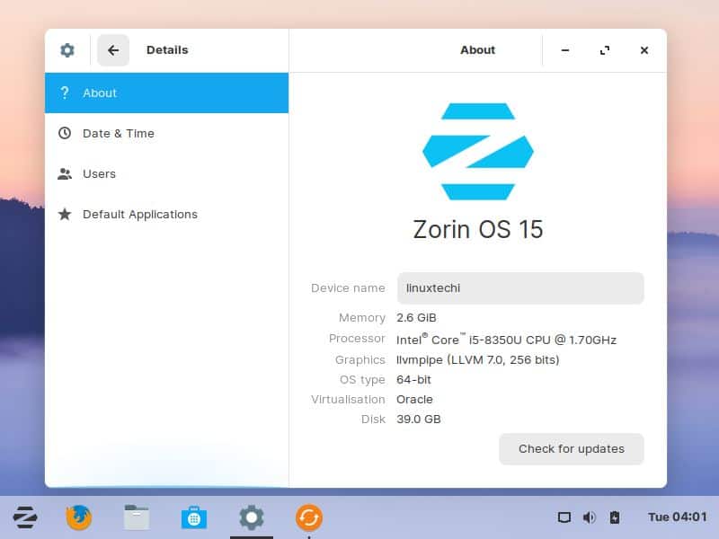 zorin os system requirements zorin os system requirements