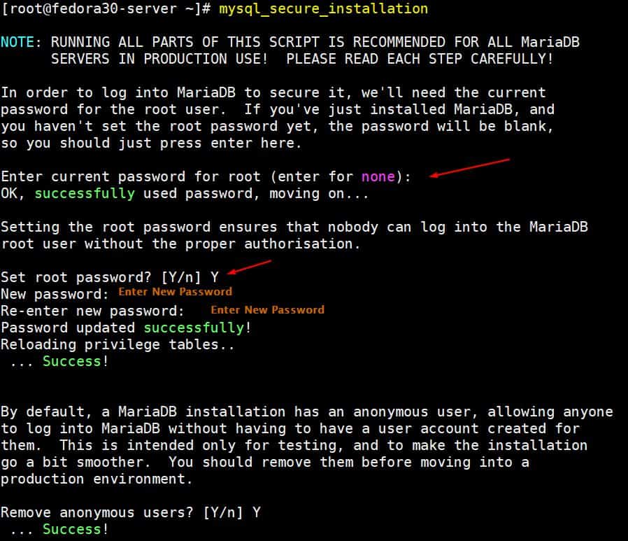 Secure-MariaDB-Installation-Part1