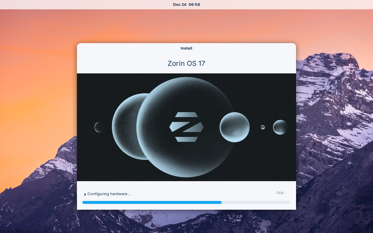 Zorin-OS-17-Installation-Progress