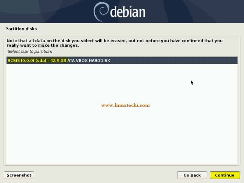 Hard-Disk-Debian10-Installation