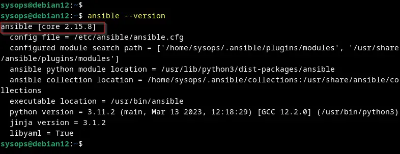Ansible-Version-Installed-From-PPA-Debian12