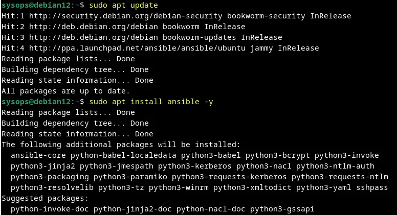 Install-Ansible-Automation-Tool-on-Debian12