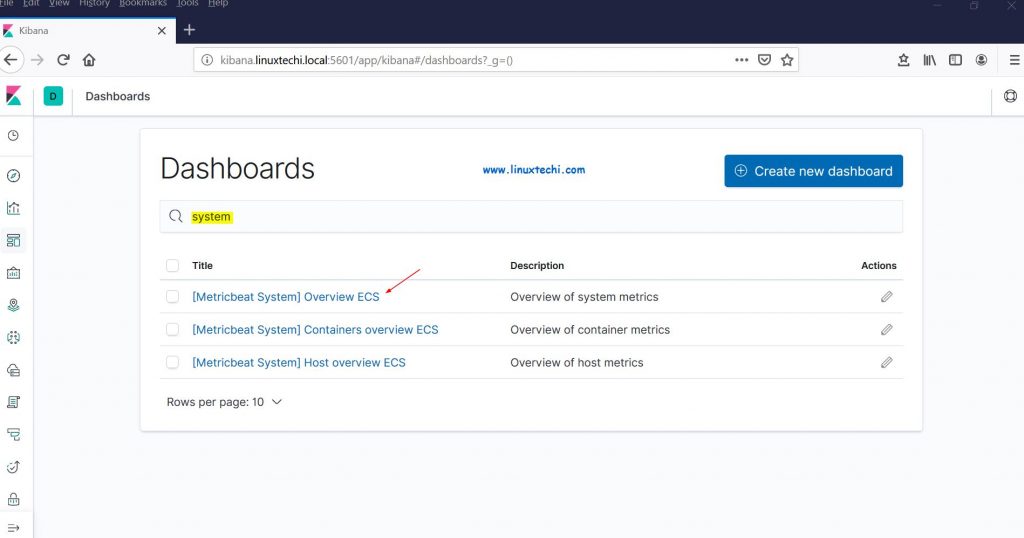 Choose-Metric-Dashbaord-Kibana